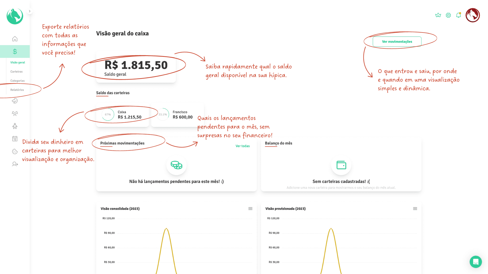 Funcionalidade - Caixa Caixa