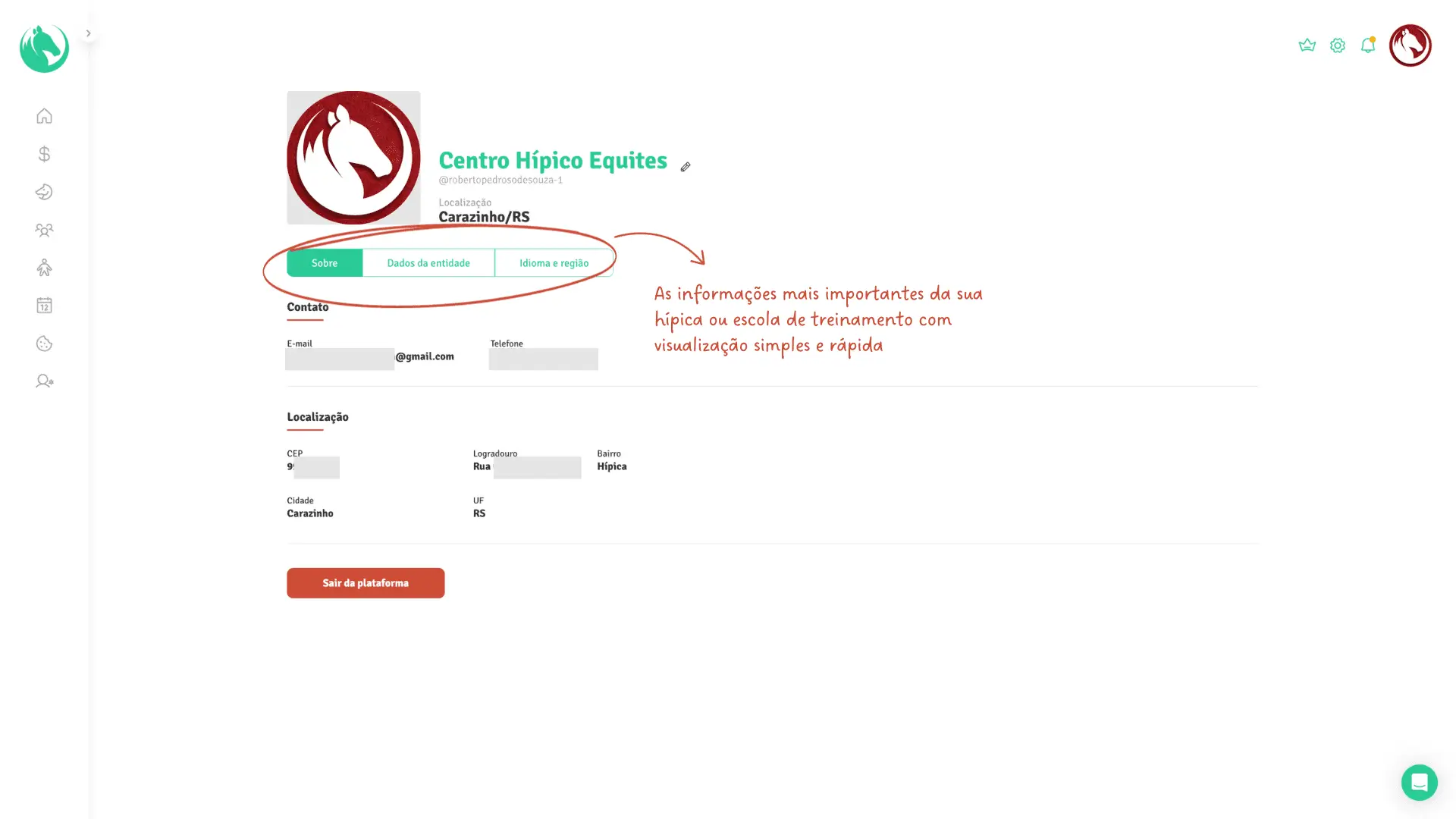 Funcionalidade - Perfil Perfil